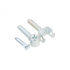 Петля ввертная ПВв1 1,25мм, цинк STARFIX (с резьбой под металл)