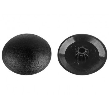 Заглушка для самореза PH2, декоративная черная (50 шт)