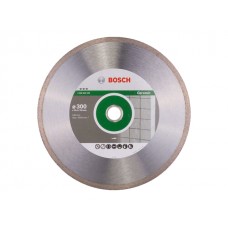 Алмазный круг 300х25.4/30 мм по керамике сплошн. BEST FOR CERAMIC BOSCH ( сухая/мокрая резка)