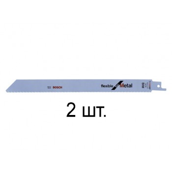 Пилка сабельная по металлу S1122EF (2 шт.) BOSCH (пропил прямой, тонкий, для подгоночных пропилов)