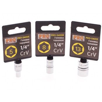 Головка 1/4″ 11мм 6гр. PRO STARTUL (PRO-54011)