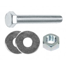 Болт М6х30 мм шестигр. с гайкой и шайбами (8 шт)
