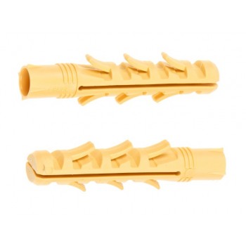 Дюбель распорный серии ZUBR 14х80 без шурупа (100 шт в зип-локе) (WAVE)