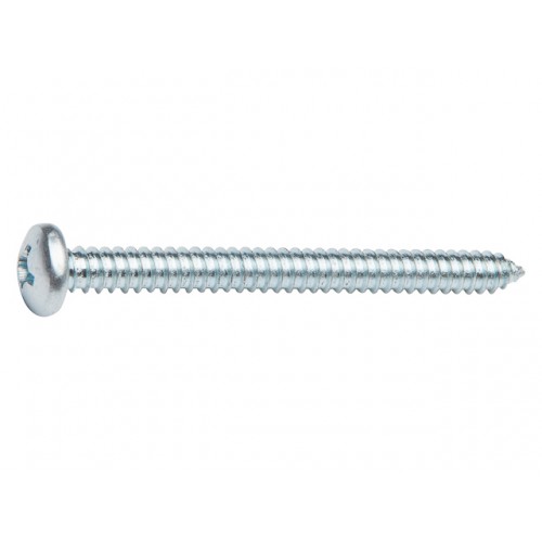 Шуруп 3.5х9,5 мм полусф. головка, белый цинк, острый, DIN 7981 (1000 шт в карт. уп.) (STARFIX) Шуруп 3.5х9,5 мм полусф. головка, белый цинк, острый, DIN 7981 (1000 шт в карт. уп.) (STARFIX)