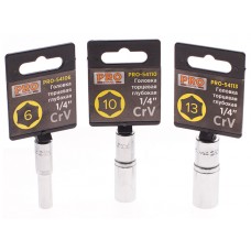 Головка 1/4″ 6мм 6гр. глубокая PRO STARTUL (PRO-54106)