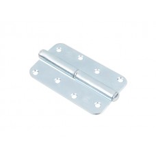 Петля 110 мм правая, белый цинк (разъемная)