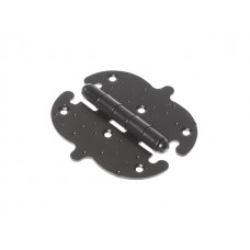 Петля 110 мм фигурная, черн.мат. STARFIX