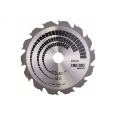 Диск пильный 210х30 мм 14 зуб. по дереву CONSTRUCT WOOD BOSCH (переменный зуб)