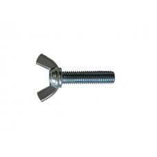 Винт М6х25 мм барашковый, цинк, DIN 316 (4 шт в зип-локе) STARFIX