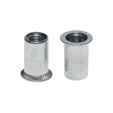 Заклепка резьбовая М10 потай бортик, цинк (10 шт)