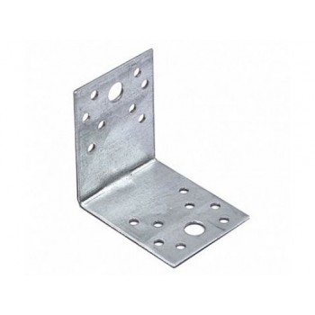 Уголок крепежный 53х70х70 мм KU 1.8 мм белый цинк STARFIX