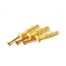 Дюбель-гвоздь 6х40 мм гриб (100 шт в зип-локе) (WAVE)