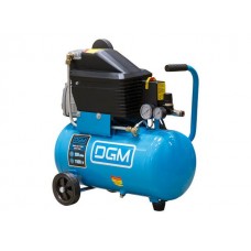 Компрессор DGM AC-127 (235 л/мин, 8 атм, коаксиальный, масляный, ресив. 24 л, 220 В, 1.50 кВт)