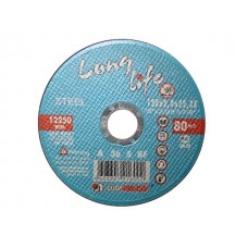 Круг отрезной 125х2.0×22.2 мм для металла Long Life LUGAABRASIV