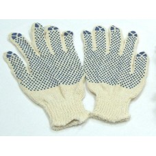 Перчатки х/б с ПВХ “Точка” 7,5 класс (Вес одной пары: 40-42 гр.) (Континент-Сити)