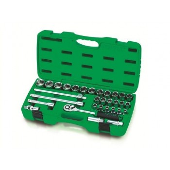 Набор головок 1/2″ 8-32мм 31предм. 6гр. TOPTUL