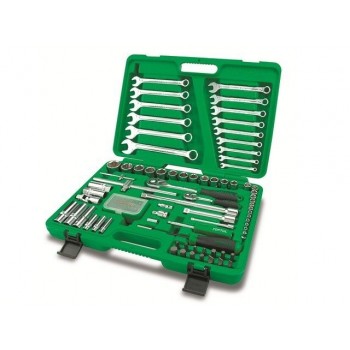 Набор головок и ключей 106предм. 1/4″,1/2″ 6гр. TOPTUL