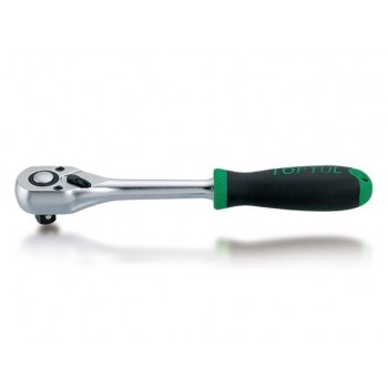 Трещотка 1/4″ 36зуб. 150мм TOPTUL