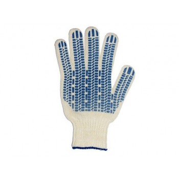 Перчатки х/б с ПВХ “Протектор” 7.5 класс (Континент-Сити)