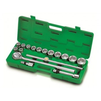 Набор головок 3/4″ 19-50мм 17предм. 6гр. TOPTUL