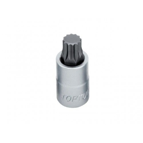 Головка 1/2″ с насадкой SPLINE M6 TOPTUL Головка 1/2″ с насадкой SPLINE M6 TOPTUL
