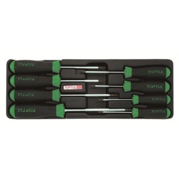 Набор-сет отверток TORX 8шт. 136х364мм TOPTUL