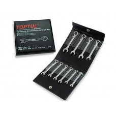 Набор ключей комбинир. миниатюрн. дюйм. 10 шт. (5/32″-7/16″) TOPTUL