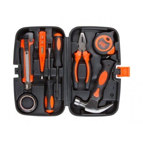 Набор ручного инструмента WORTEX HT 8 (8 предметов) Набор ручного инструмента WORTEX HT 8 (8 предметов)