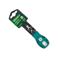 Отвертка “-” 5,0х 38мм SL ВОЛАТ (шлицевая Slotted, двухкомп. рукоятка Anti-Slip)