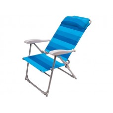 Кресло-шезлонг складное, NIKA (ПРОЕКТ МТ01.02.000) (Цвета в ассортименте зеленый (сетка), синий (сетка), гранатовый (сетка), песочный (сетка), бирюзовый)