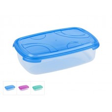 Контейнер пласт. прямоуг. 3 л, с крышкой, Frigo Plus, DRINA (цвета в ассортименте)