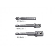 Набор переходников 1/4″ под шуруповерт 3ед. (1/4″, 3/8″, 1/2″) TOPTUL