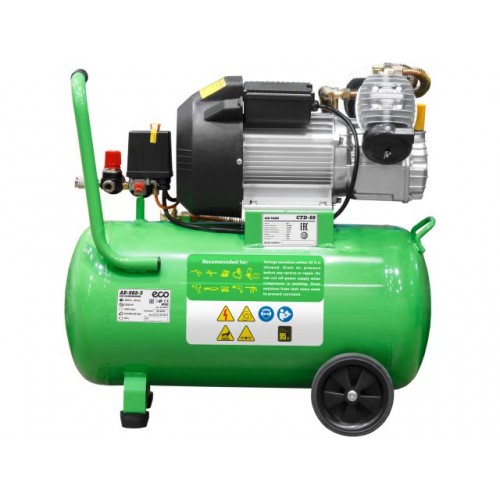 Компрессор ECO AE-502-3 (440 л/мин, 8 атм, коаксиальный, масляный, ресив. 50 л, 220 В, 2.20 кВт) Компрессор ECO AE-502-3 (440 л/мин, 8 атм, коаксиальный, масляный, ресив. 50 л, 220 В, 2.20 кВт)