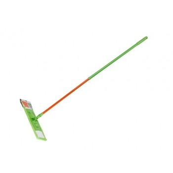 Швабра для пола с насадкой из микрофибры, Макарена, PERFECTO LINEA (Телескопическая рукоятка 67-120 см)