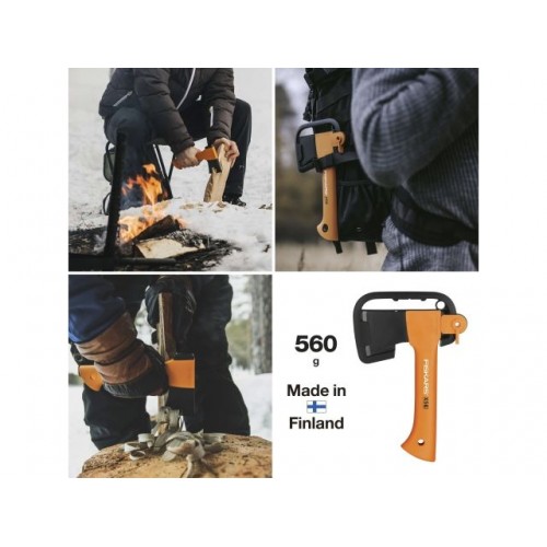 Топор туристический X5 XXS FISKARS Топор туристический X5 XXS FISKARS
