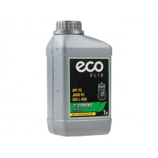 Масло моторное 2-х тактное ECO 1 л (JASO FC,  API TC, ISO-L-EGC,)