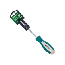 Отвертка “-” 5,0х100мм SL ВОЛАТ (шлицевая Slotted, двухкомп. рукоятка)
