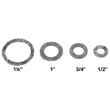 Прокладка паронитовая 3/4 ПМБ (маслобензостойкий) 24х14 h-2мм (Симтек)