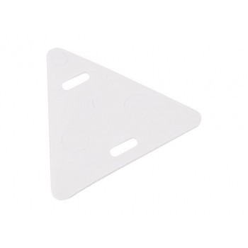 Бирка кабельная "У-136" (Треугольник), белая (100 шт/уп.) REXANT