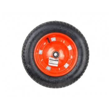 Колесо надувн. 3.25-8″ (подшипн. ф35×16 мм, для оси 16×90мм) (Подходит к тачкам: WB150-1) (ECO)