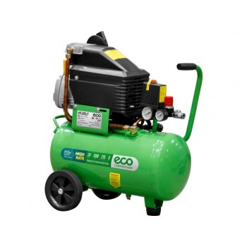 Компрессор ECO AE-251-3 (235 л/мин, 8 атм, коаксиальный, масляный, ресив. 24 л, 220 В, 1.50 кВт)