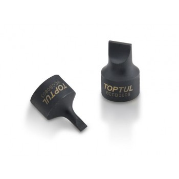 Головка 1/4″ с насадкой шлицевой 3мм SNCM+V TOPTUL (BCCB0803)