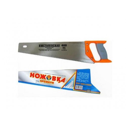 Ножовка по дер. 400мм..зуб 4мм ПРЕМИУМ (ООО"Ижсталь-ТНП") Ножовка по дер. 400мм..зуб 4мм ПРЕМИУМ (ООО"Ижсталь-ТНП")