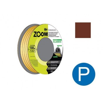 Уплотнитель “P” коричневый 100м  ZOOM CLASSIC