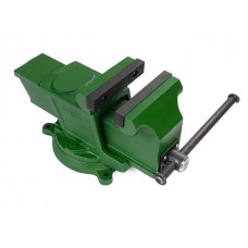 Тиски 125мм слесарные поворотные ТСЧ МОИЗ