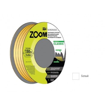 Уплотнитель “E” белый 150м  ZOOM CLASSIC