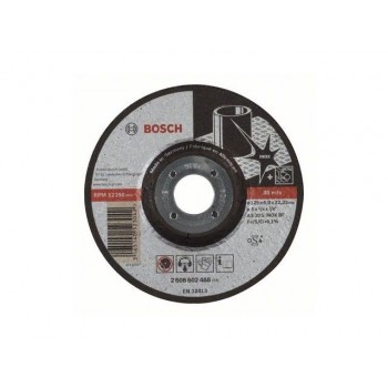 Круг обдирочный 125х6×22.2 мм для нерж. стали BOSCH
