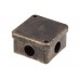 Коробка распаечная ОП 75х75х40мм, бронза, 4 мембр. вх. IP53 ЮПИТЕР (КЭМ 3-10-4)