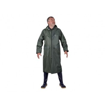 Плащ-дождевик ПВХ "Тайфун" р. 48-50 рост 182-188 зеленый (зеленый) (WATERWAY)