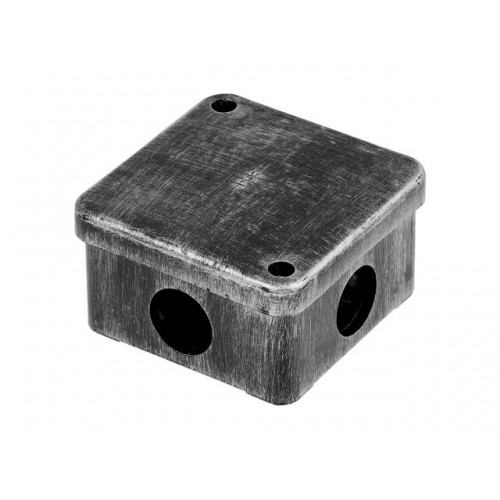 Коробка распаечная ОП 75х75х40мм, серебро, 4 мембр. вх. IP53 ЮПИТЕР (КЭМ 3-10-4) Коробка распаечная ОП 75х75х40мм, серебро, 4 мембр. вх. IP53 ЮПИТЕР (КЭМ 3-10-4)